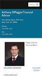 Mobile Screenshot of anthonydimaggio.wfadv.com