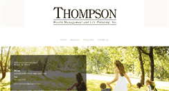 Desktop Screenshot of johnthompson.wfadv.com