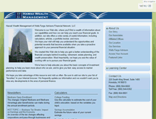 Tablet Screenshot of hwm.wfadv.com