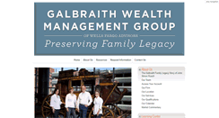 Desktop Screenshot of galbraithgroup.wfadv.com