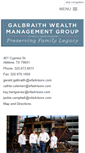 Mobile Screenshot of galbraithgroup.wfadv.com