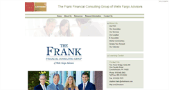 Desktop Screenshot of frankfinancial.wfadv.com
