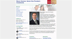 Desktop Screenshot of masonsommer.wfadv.com